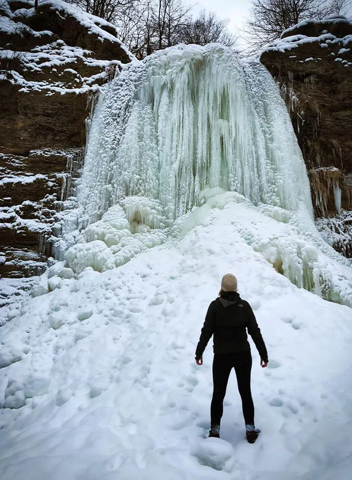 Voy a tener que aprender a trepar por el hielo