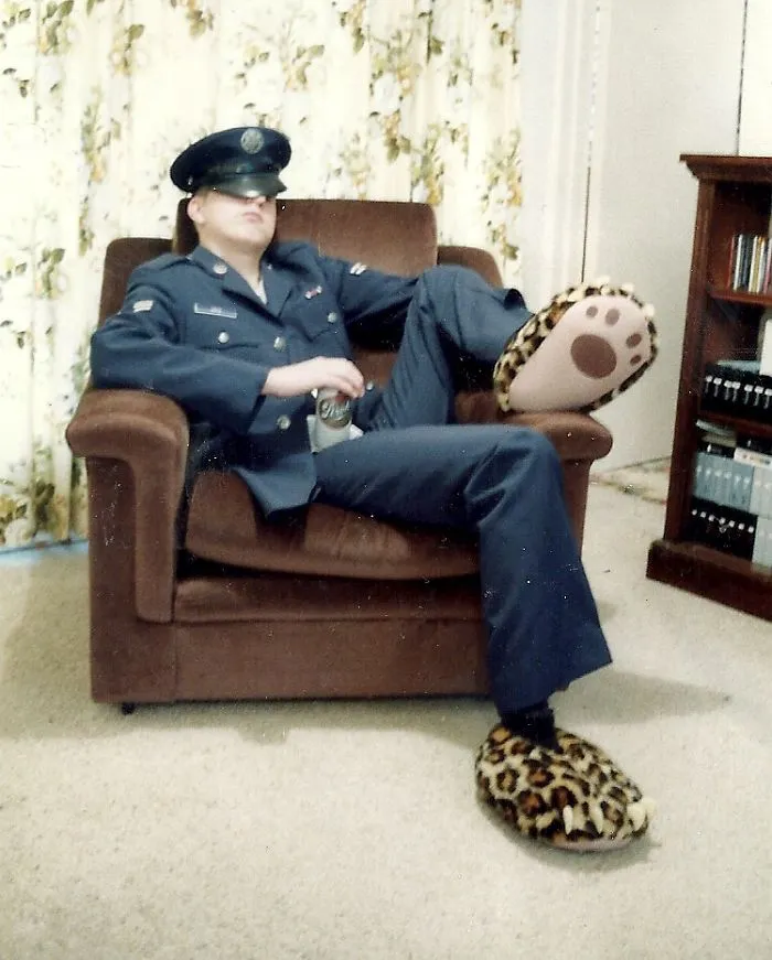 Me In '87 In Usaf I Was Stationed At Upper Heyford In England.