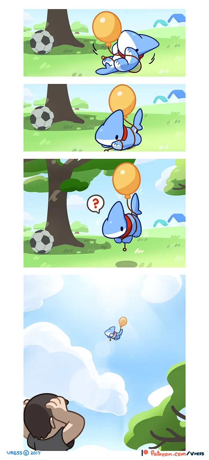 Shark Puppy Is The Cutest Thing You'll See Today (53 Comics)