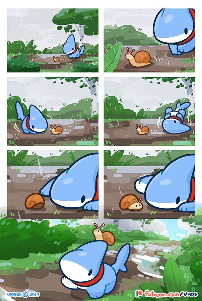 Shark Puppy Is The Cutest Thing You'll See Today (53 Comics)