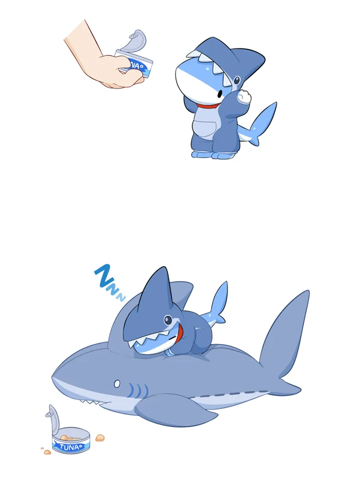 Shark Puppy Is The Cutest Thing You'll See Today (53 Comics)