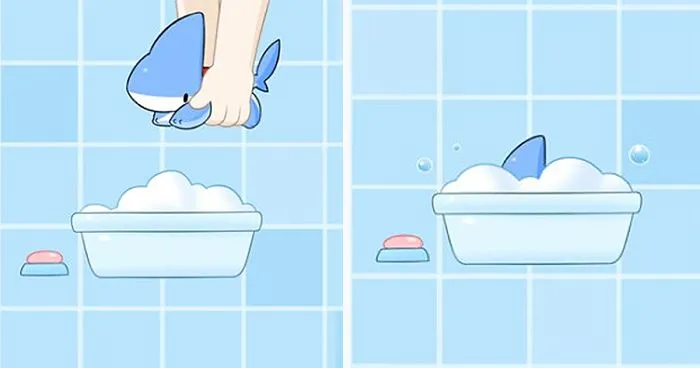 Shark Puppy Is The Cutest Thing You'll See Today (53 Comics)