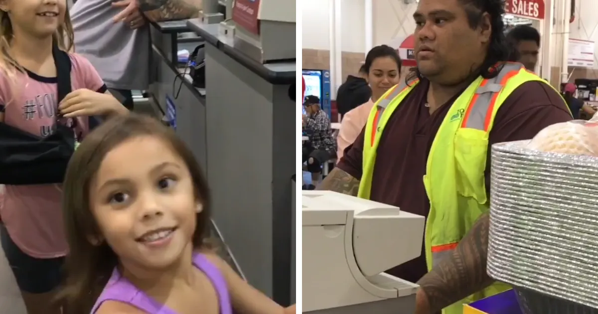 Unas hermanas confunden a un cajero del supermercado con Maui de 'Moana' y su reacción es adorable