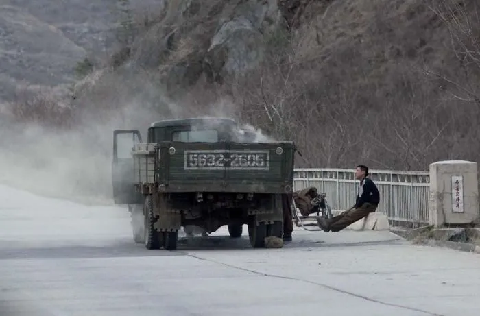 A car loaded with coal