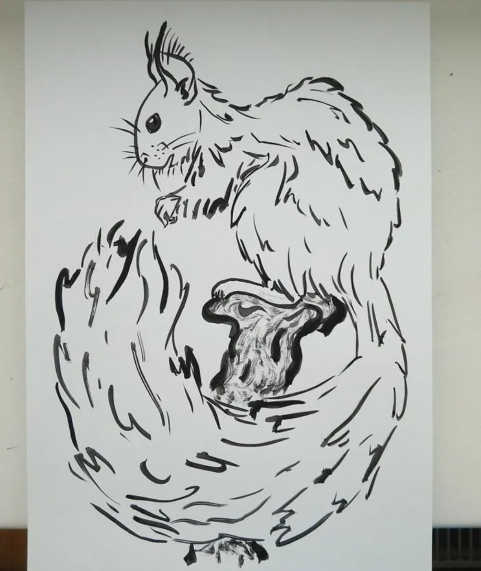 I Enjoy Drawing Ink Dots And Lines