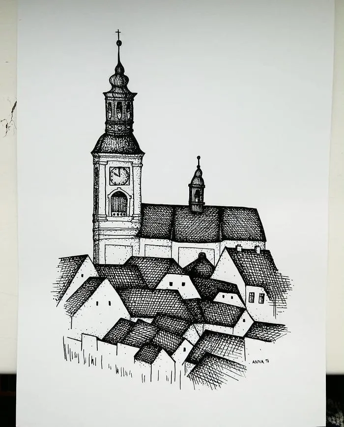 I Enjoy Drawing Ink Dots And Lines