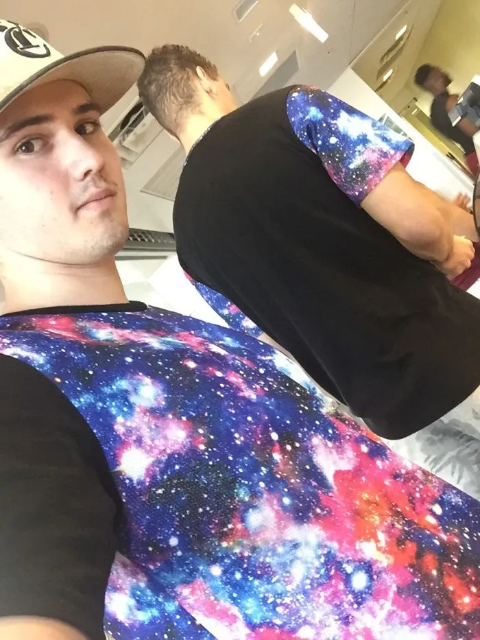 I Have Had This Shirt For Two Years, Always Wondered Why The Sleeves Were Black. Then I Met This Man At My College