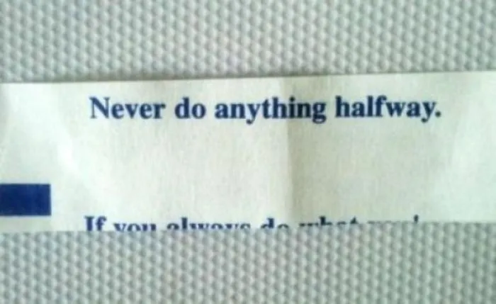 My Ironic Fortune Cookie