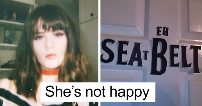 Girl Annoys Her Sister By Rearranging 'The Beatles' Letters On Her Door, And It's Hilariously Clever