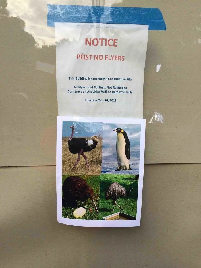 A Smart Joke On A Public Notice
