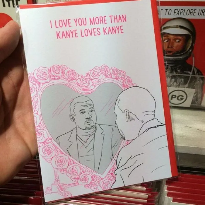 Te quiero más de lo que Kanye ama a Kanye