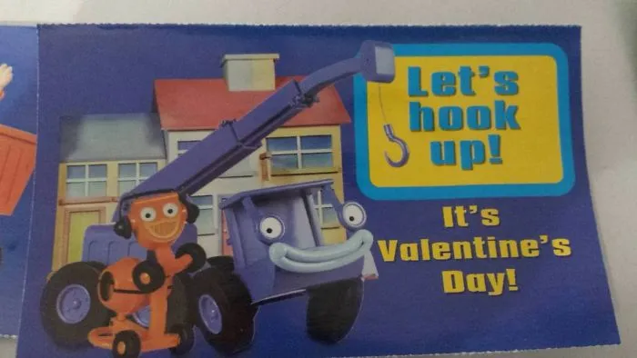 My 5 Year Old Received This Valentine Today At School