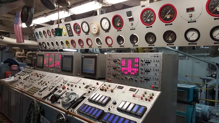 So How About The Engine Room Of An Actual Steamship?