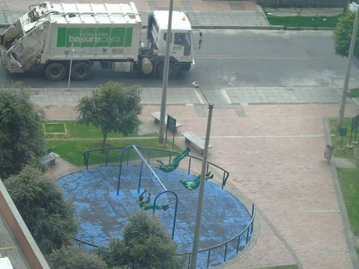 Garbagemen Taking A Break