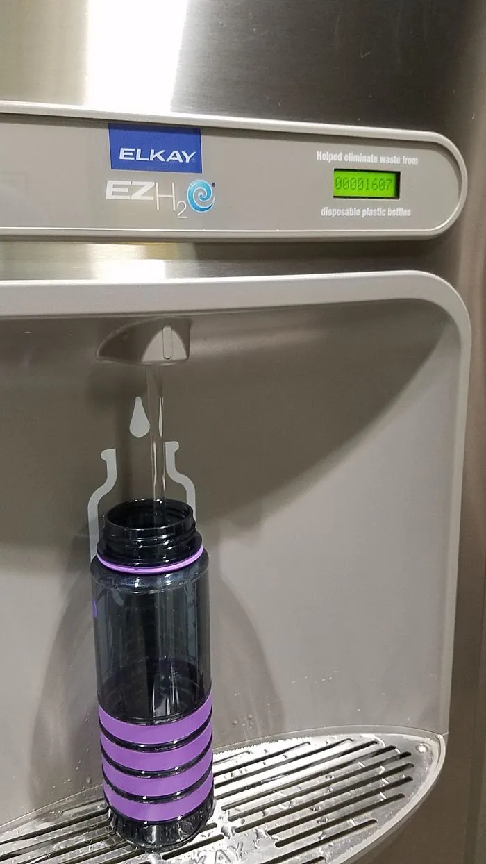 This Fountain Tells You How Many Plastic Bottles It Kept Out Of The Environment