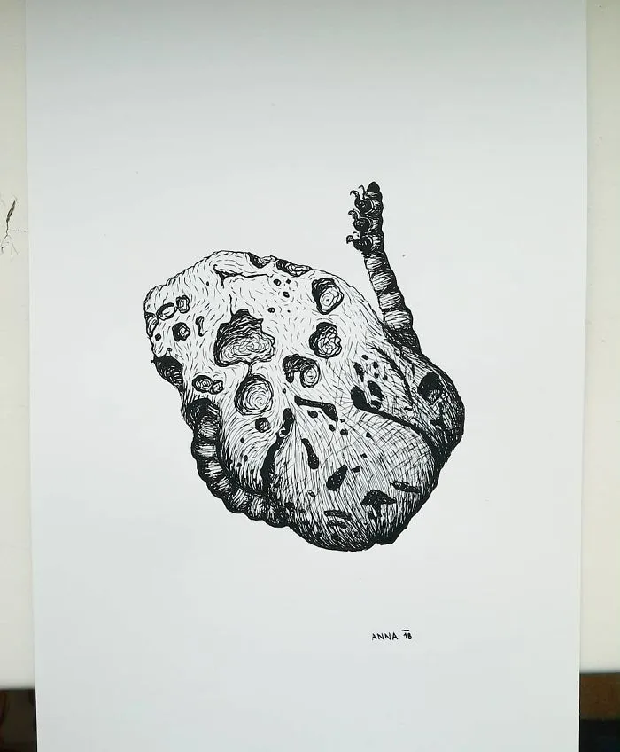 I Enjoy Drawing Ink Dots And Lines