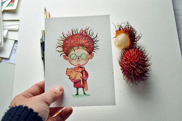 Rambután chiflado