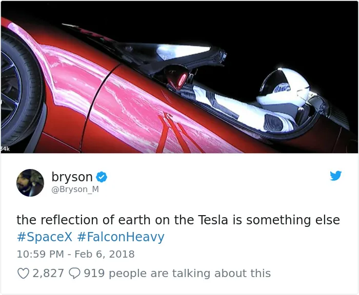 47 Of The Funniest Reactions To Elon Musk Sending Tesla Car To Mars