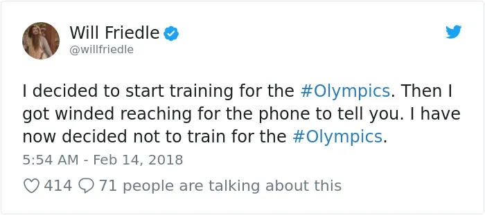 47 Funniest Reactions To The Winter Olympics