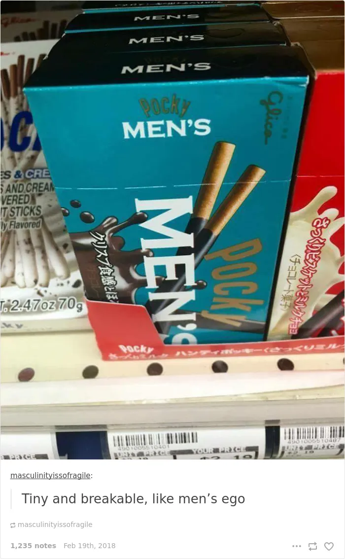Tiny And Breakable, Like Men's Ego