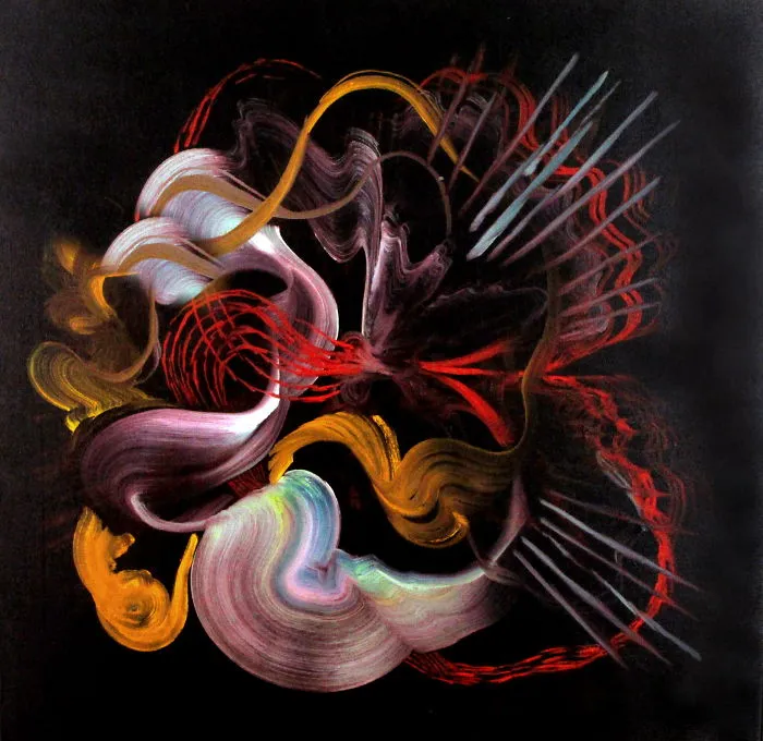 UK Artist Genevieve Leavold Creates Dark Worlds Of Abstracted Natural Forms