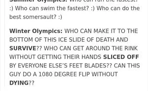 47 Funniest Reactions To The Winter Olympics
