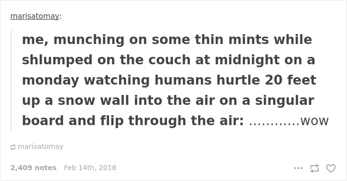 47 Funniest Reactions To The Winter Olympics