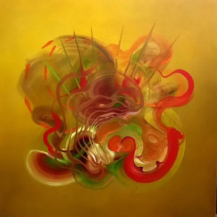 UK Artist Genevieve Leavold Creates Dark Worlds Of Abstracted Natural Forms
