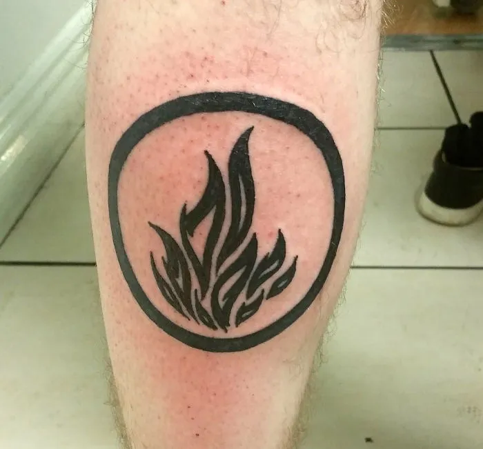 Dauntless Flames (Yes From The Divergent Books And Movies!) To Help Me With My Anxiety Disorder With My Favourite Quote: "Becoming Fearless Isn't The Point. That's Impossible. It's Learning How To Control Your Fear, And How To Be Free From It."