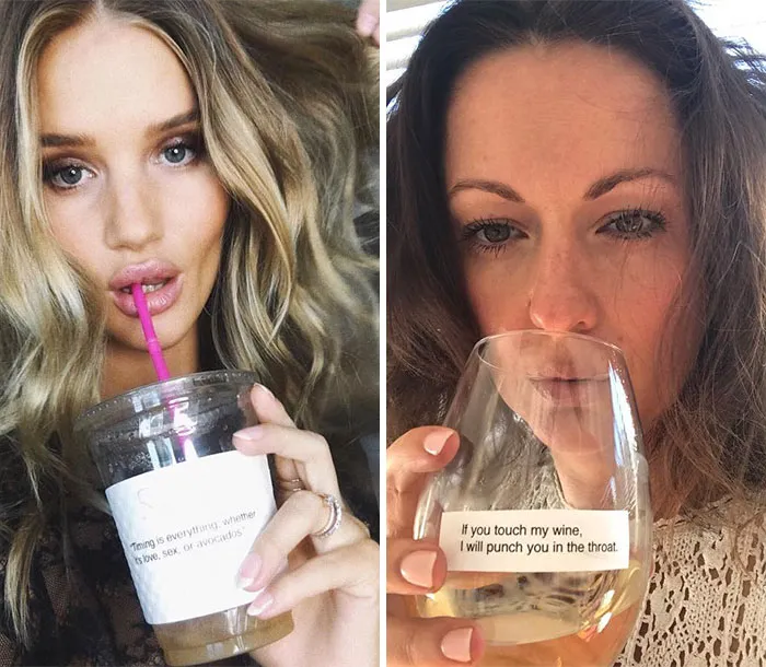 Esta comediante recrea de forma divertida las fotos de Instagram de los famosos (Nuevas imágenes)