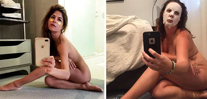 Woman Continues To Hilariously Recreate Celebrity Instagram Pics, And The Result Is Better Than The Original