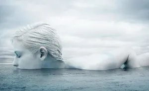 New York Fashion And Underwater Photographer Creates Colossal Icebergs With Fashion Model, And The Results Are Stunning!