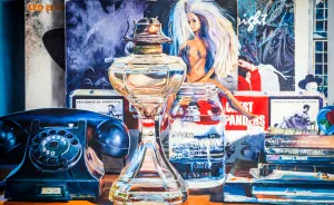 The Shaping - Painting By Richard A. Jacobson