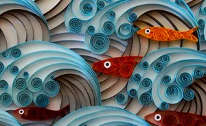 I Made A Portuguese Universe Using The Quilling Technique