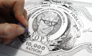 How Bitcoin Bill Would Look Like !