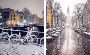 I Photographed Amsterdam Covered By Heavy Snow