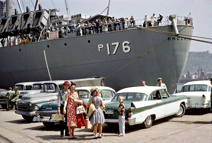 Barco de la armada, 1959