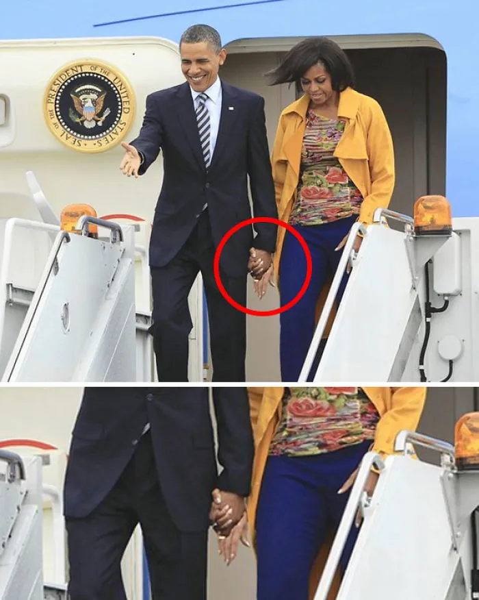 The Many Hands Of Michelle Obama