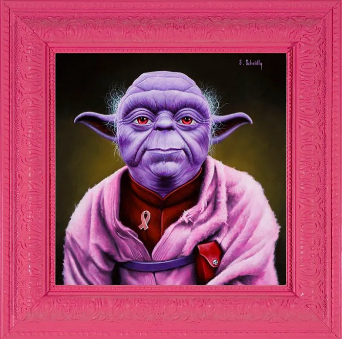 Artist Breaks The Traditional Masculinized Image Of Famous People By Taking Them To Their Pink World