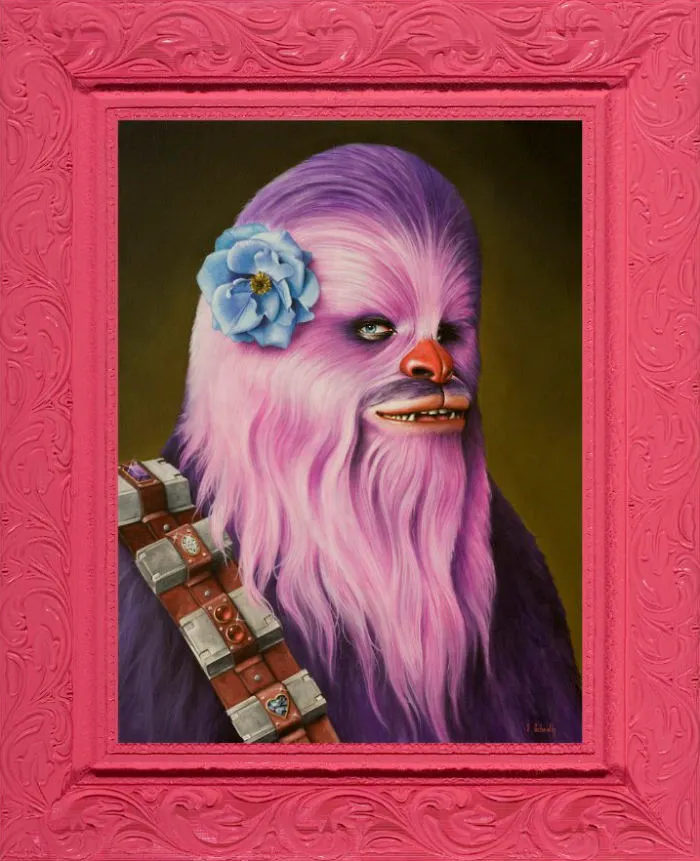 Artist Breaks The Traditional Masculinized Image Of Famous People By Taking Them To Their Pink World