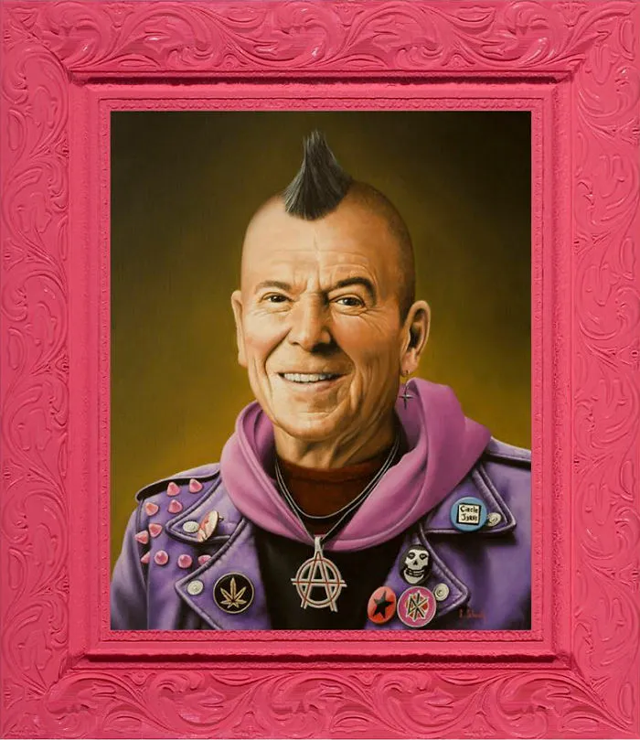 Artist Breaks The Traditional Masculinized Image Of Famous People By Taking Them To Their Pink World