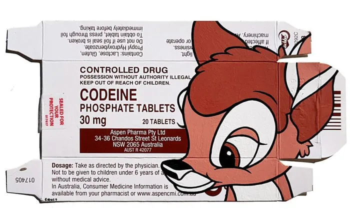 Australian Artist Associates Medicine With Popular Characters By Drawing Them On Packaging