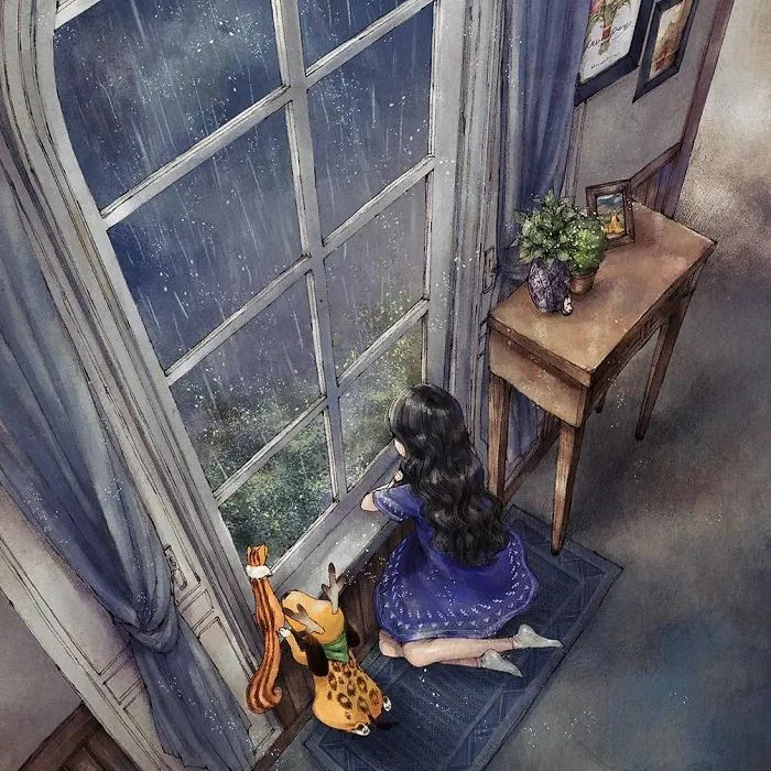 Happiness In Living Alone Revealed In 65 Illustrations By Korean Artist