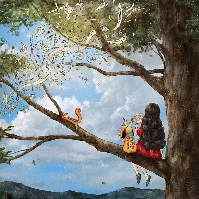 Happiness In Living Alone Revealed In 65 Illustrations By Korean Artist