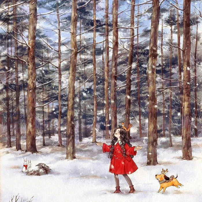Happiness In Living Alone Revealed In 65 Illustrations By Korean Artist