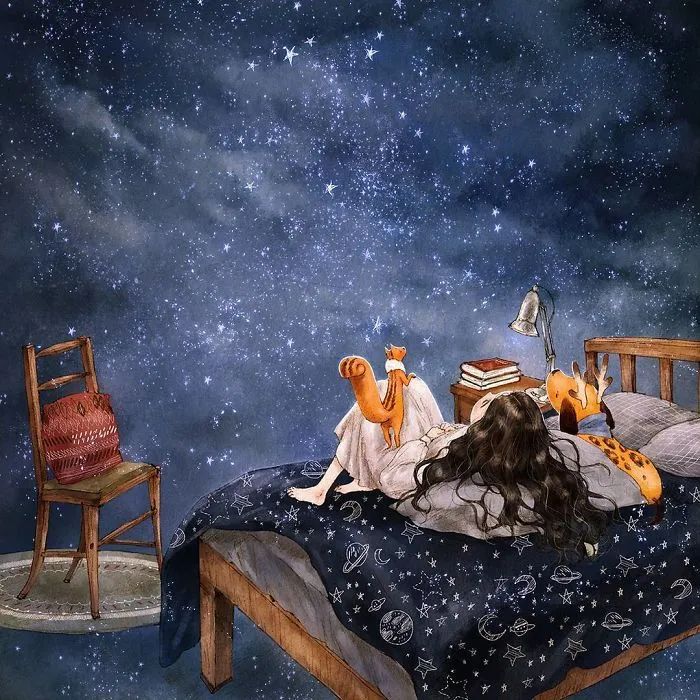 Happiness In Living Alone Revealed In 65 Illustrations By Korean Artist