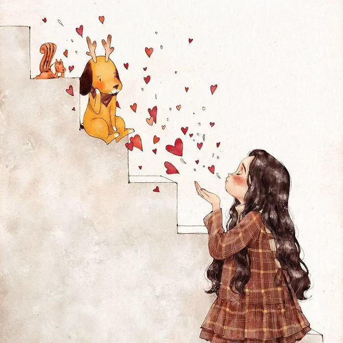 Happiness In Living Alone Revealed In 65 Illustrations By Korean Artist