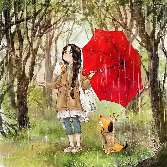 Happiness In Living Alone Revealed In 65 Illustrations By Korean Artist