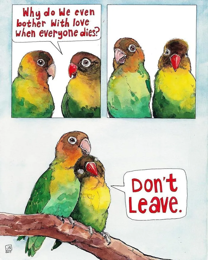 I Make Animal Comics To Cope With Anxiety