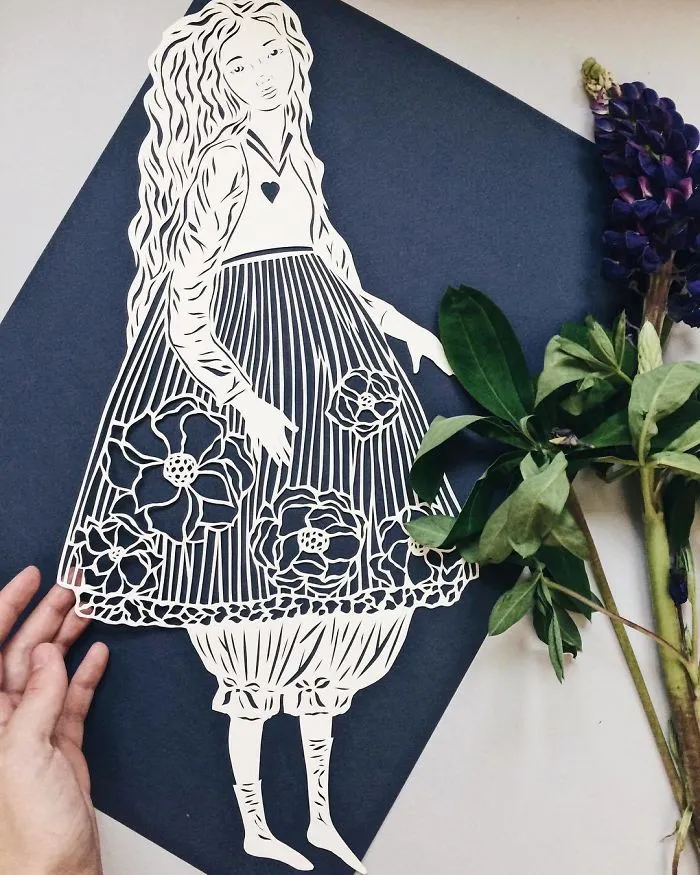 Paper Cut Art Is One Of My Beloved Hobbies, Here're 30 Of My Works